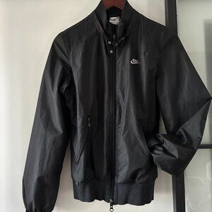 Nike Classic Black Windbreaker Size XS